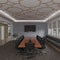 Ekena Millwork 83W x 83H x 38T Large Anderson Decorative Fretwork Wood Ceiling Panels, Maple CELW83X83X0375ANDMA - alternate 2